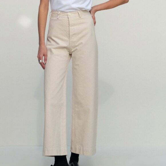 Jesse Kamm Sailor Pant in Natural size 10 - Picture 1 of 6